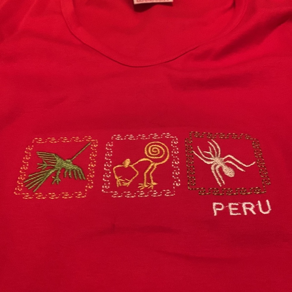 Peru tshirt girls xl